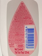 Johnson’s Baby Cologne Powder Mist 125ml free shipping US