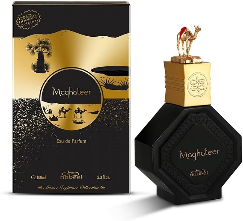 Maghateer EDP (100ml) 3.4 fl oz perfume spray by Nabeel