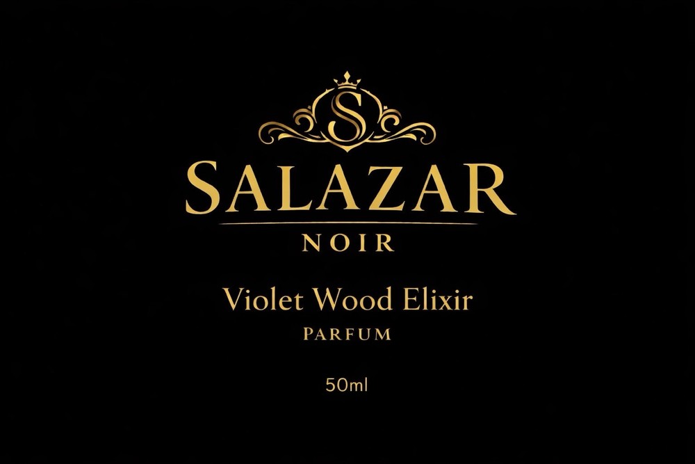 Salazar Noir Violet Wood Elixir Parfum Spray, 50 ml Regular Size