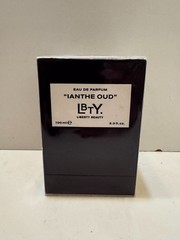 LBTY. Liberty Beauty “IANTHE OUD” Unisex Eau De Parfum 3.3 oz Sealed New Box