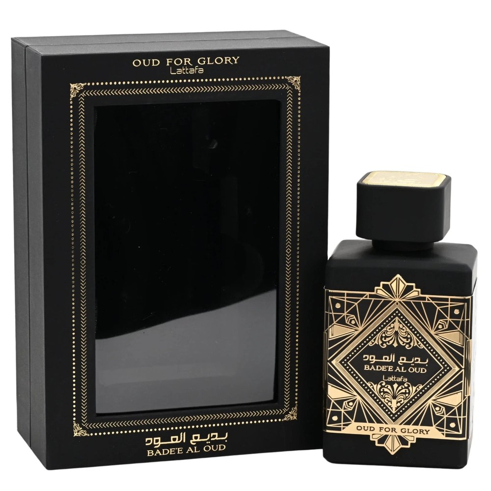Bade’e Al Oud for Glory by Lattafa Perfume Unisex EDP 3.3 / 3.4 oz New In Box