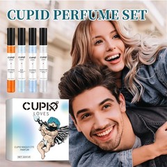 CUPID Men’s Eau De Parfum 4PCS Long Lasting Cologne Spray Fresh Woody 48ml