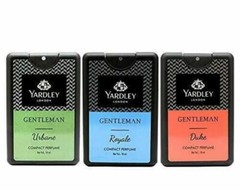 Yardley London Compact Perfume Pack of 3 – Gentleman Royale – Urbane – Duke 18ml
