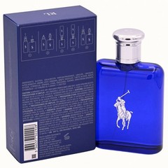 SALE – Ralph Lauren Polo Blue Eau de Toilette, Cologne for Men, 4.2 fl oz – NEW
