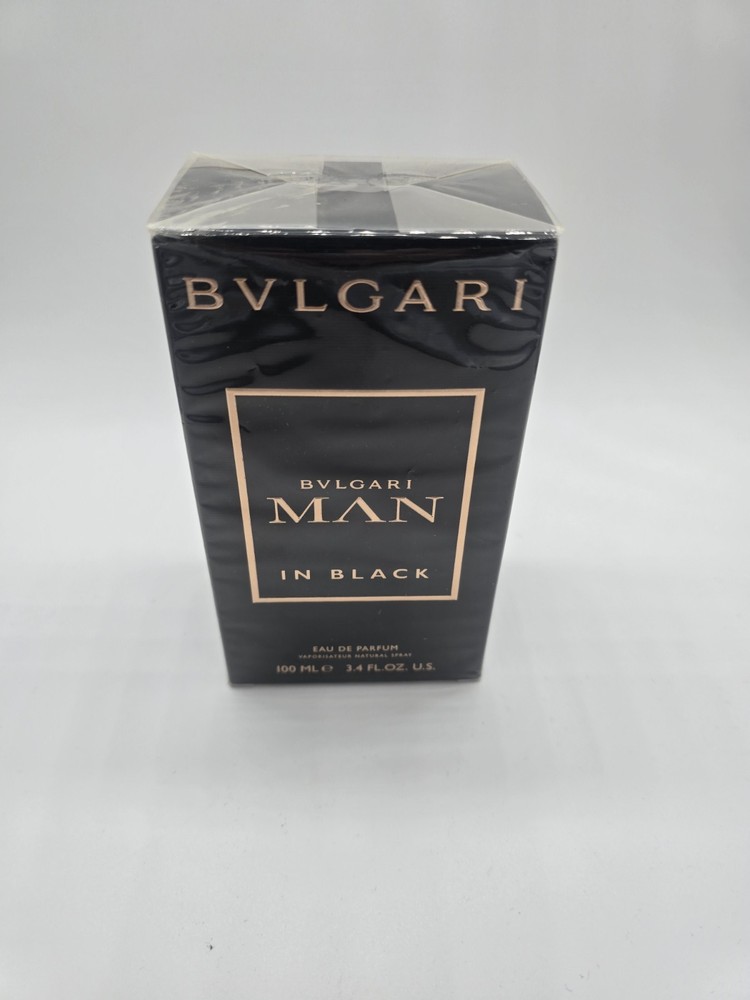 Bvlgari Man In Black EDP Spray 3.4 oz Batch#01F01E1-2015 Old Formula-Rare