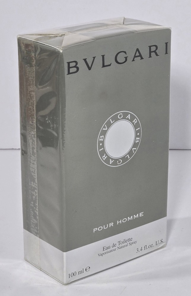 Vintage Bvlgari Eau De Toilette Spray 3.4oz for Men ~ MADE IN ITALY ~ Sealed