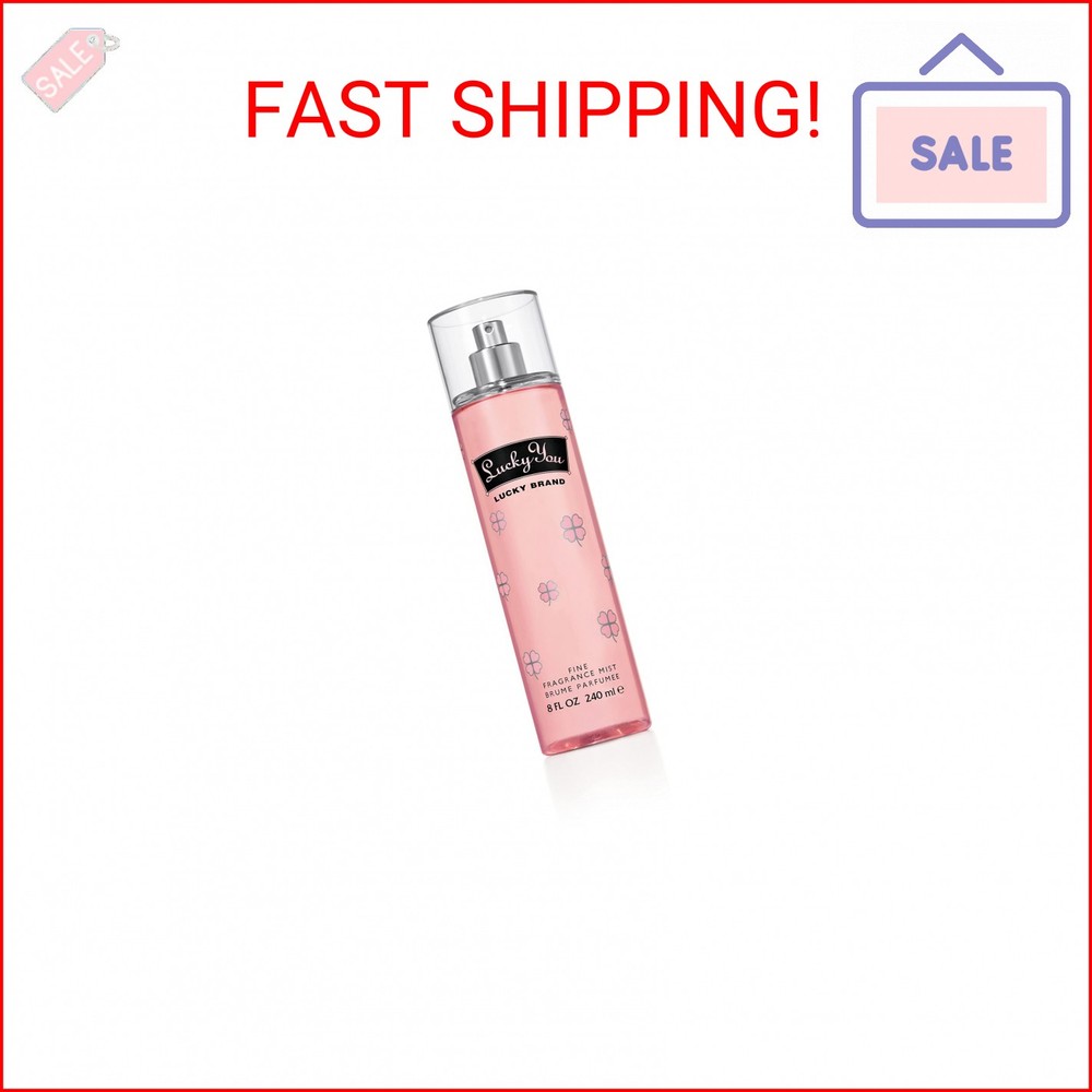Lucky Brand, Lucky You Women’s Body Mist, Eau de Toilette Spray, Day or Night Fr
