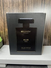 Bellavita Luxury Klub Man Eau de Parfum Spray, Regular Size 3.4 fl oz Exp 06/28