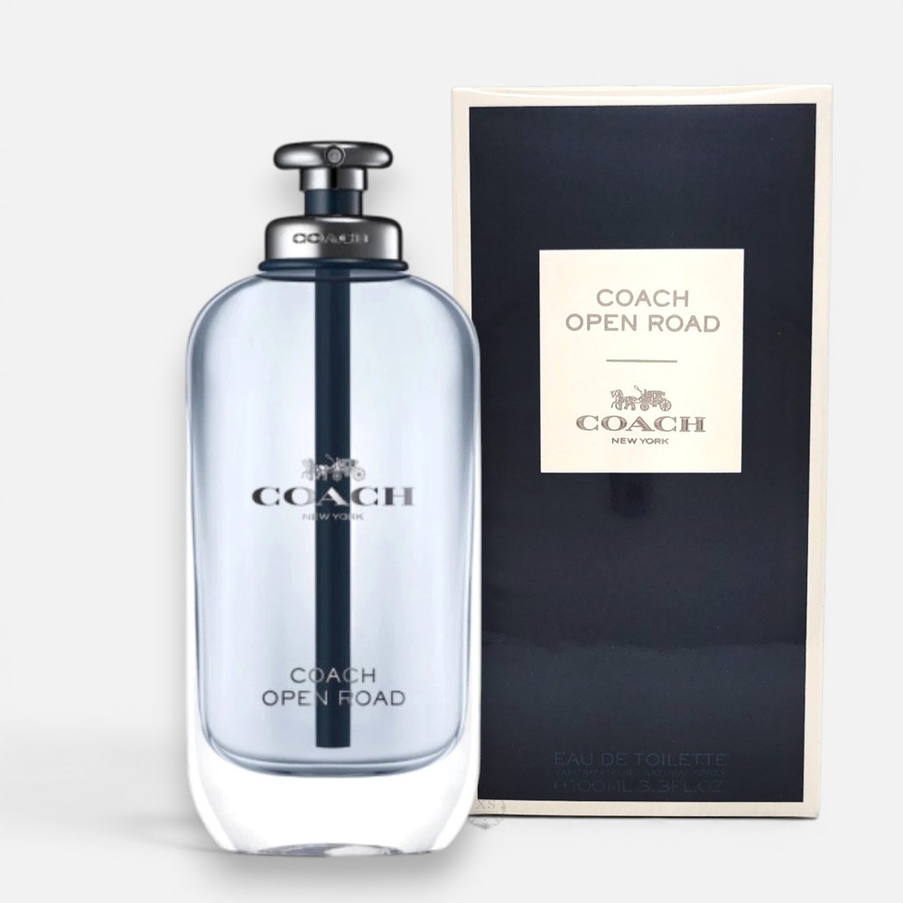 Coach New York Open Road by Coach Eau De Toilette 3.3 oz Spray NEW AUTHENTIC MEN