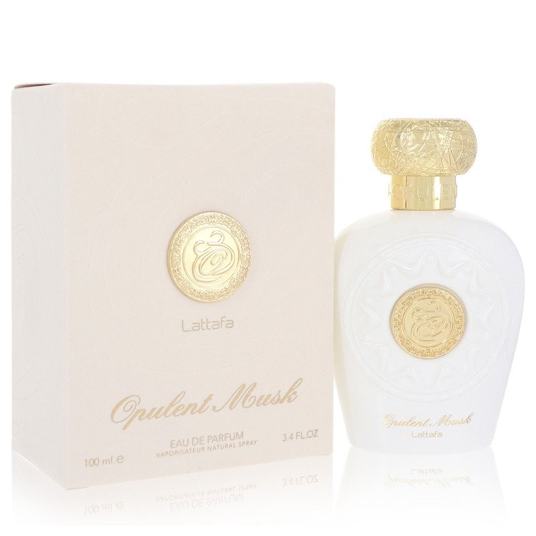 Lattafa Opulent Musk by Lattafa Eau De Parfum Spray (Unisex) 3.4 oz For Women