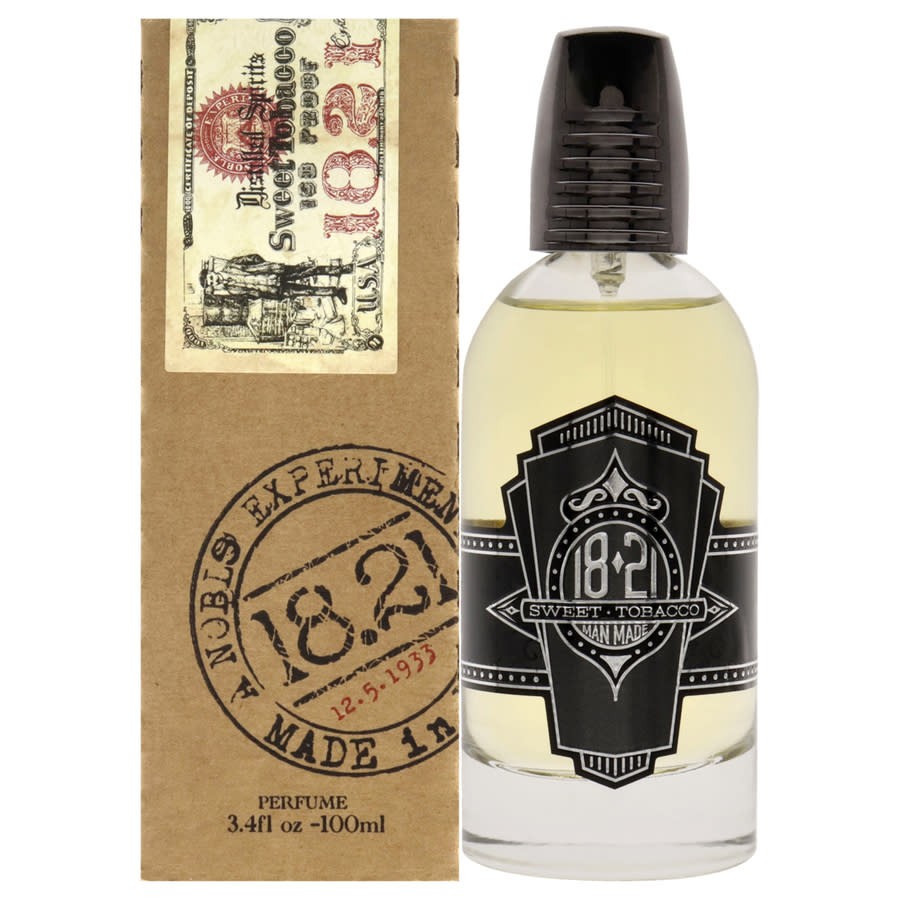 18.21 Man Made Tobacco Vanilla Fragrance Men’s Cologne – 3.4 fl oz