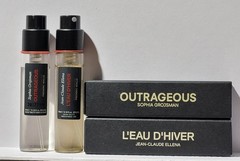 New in Box Frederic Malle 10ml Outrageous Spray & 10ml L’eau D’Hiver Perfume