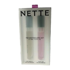 NETTE Bestseller Travel Gift Set Vanille Pear Jam EDP Duo New No Cellophane