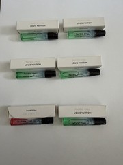 6x Louis Vuitton Eau de Parfum 2ml Spray Vial (Pacific Chill, California Dream)