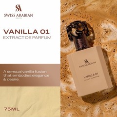SWISS ARABIAN | VANILLA 01 | PERFUME | 50ML | NEW |