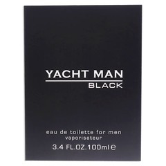 Myrurgia Yacht Man Black for Men – 3.4 oz EDT Spray