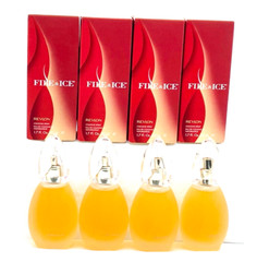 Lot Of 4 Pc – Fire and Ice by Revlon Perfume for Women 1.7 oz EDC Spray New