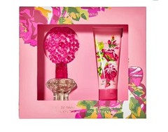 Betsey Johnson 2 Piece Fragrance Gift Set for Women 1 oz Spray & 2.5 oz Lotion
