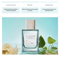 Clean ~ Golden Citrus H2EAU Collection Eau de Parfum ~ 3.4 fl oz