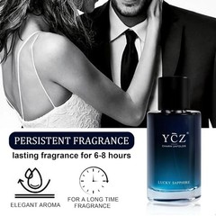 Ycz Lucky Men’s Eau De Parfum New Round Box Packaging 1.7oz Charm Unfolds 50ML