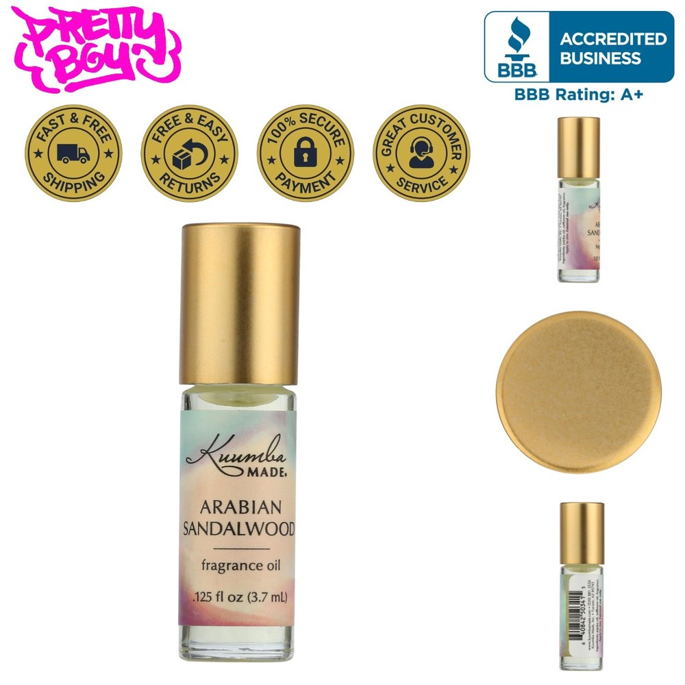 Concentrated Arabian Sandalwood Oil: Rich, Irresistible Scent in Travel Size