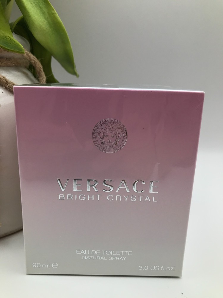 Versace Bright Crystal 3.0 oz Eau De Toilette 90ml EDT for women NIB Sealed