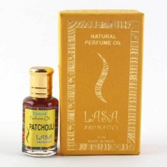5 X Lasa Aromatic Natural Perfume Oil Patchouli Fragrance Perfume Oil 10ml