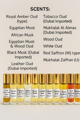 Mukhalat Zaffran Body Oil • Concentrated Attar • And more