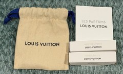 2 Louis Vuitton Perfume Turbulences & Rose Des Vents Sample 2ml Purse Size Set