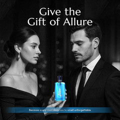 Blue Depths Eau De Toilette Fragrance Spray – 3.4 Fl Oz. Fresh Aquatic Cologne f