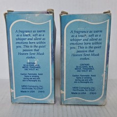 Lot of 2 MEM Heaven Sent Musk for Women 0.5oz x2 Eau de Parfum Splash NWOB