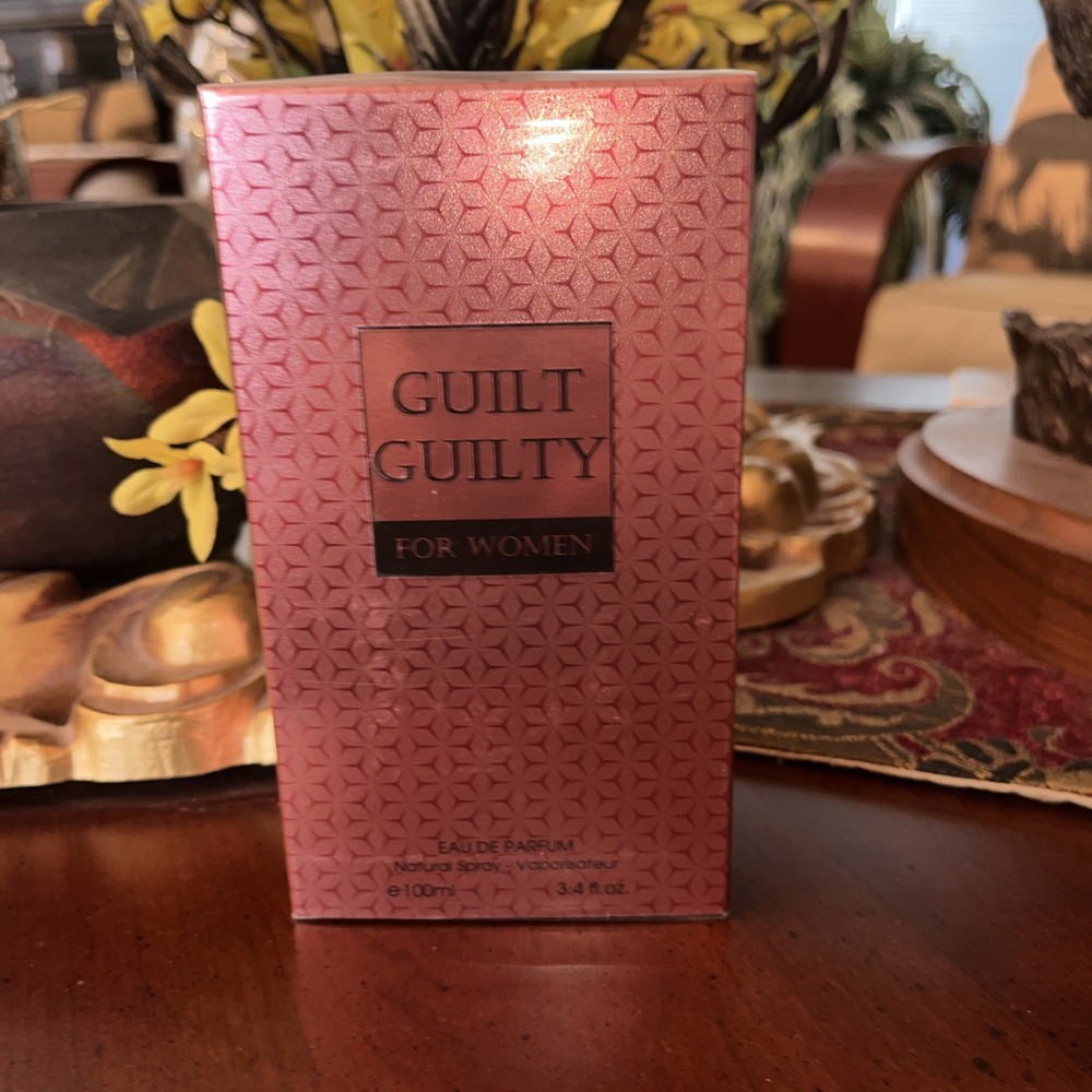 GUILTY GUILT WOMEN 3.4 Oz EDP Spray Women’s Perfume Fragrance Couture