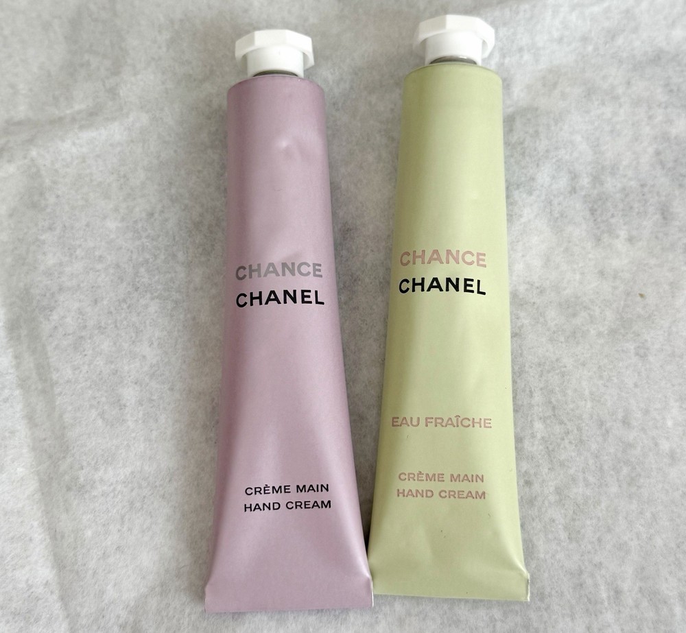 2x CHANEL Chance/Chance Eau Fraiche Perfumed Hand Cream 20ml Each