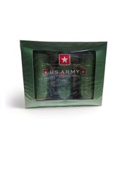 US Army Green Medal 3.4oz EDT & 5.0 0z AFTERSHAVE & 5.0 oz SHOWER GEL SET NEW.!