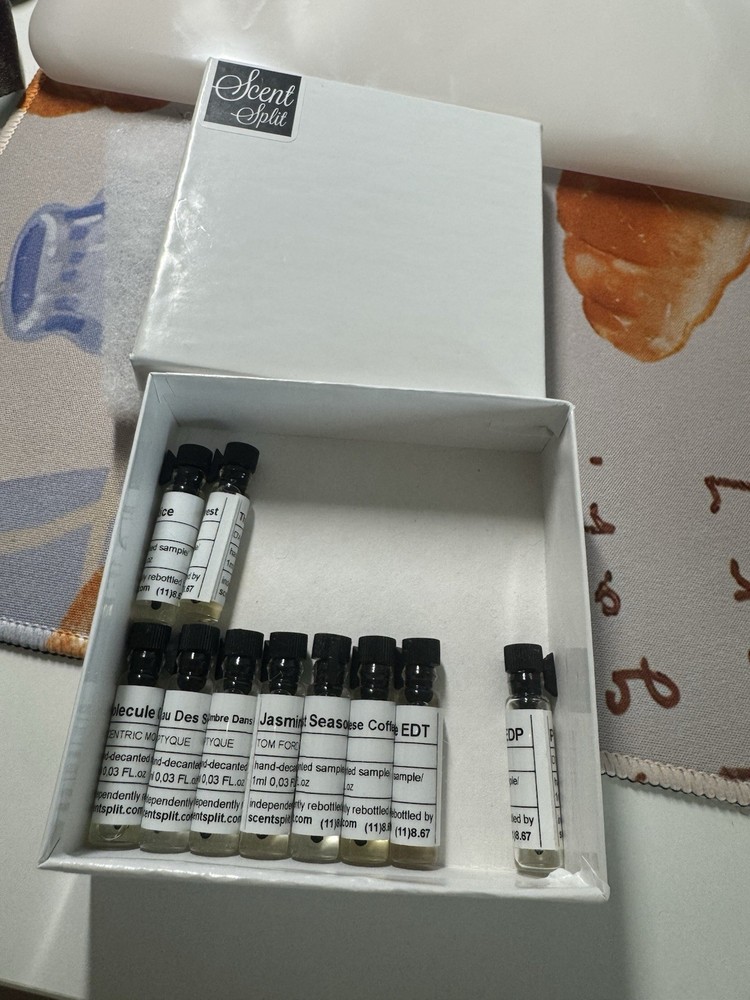 Scent Split 1 mL Perfumes Fragrances 10 Units D’Annam, Diptyque, Tom Ford