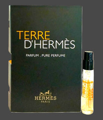 HERMES TERRE D’HERMES 2 ML PERFUME EAU GIVREE ‘NEW’ 12 IN OFFER + FREE LG SHAVE
