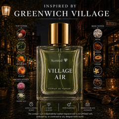 Village Air Inspired By Greenwich Village | Choose Your Size | Extrait De Parfum