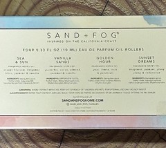 New Sand Fog Perfume Oil Set 4 Vacay in a Bottle Sunset Dreams Sea Sun Vanilla