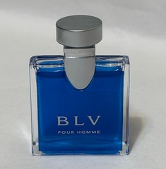 BLV Pour Homme Bvlgari 0.17 oz Eau de Toilette Splash Mini New Without Box