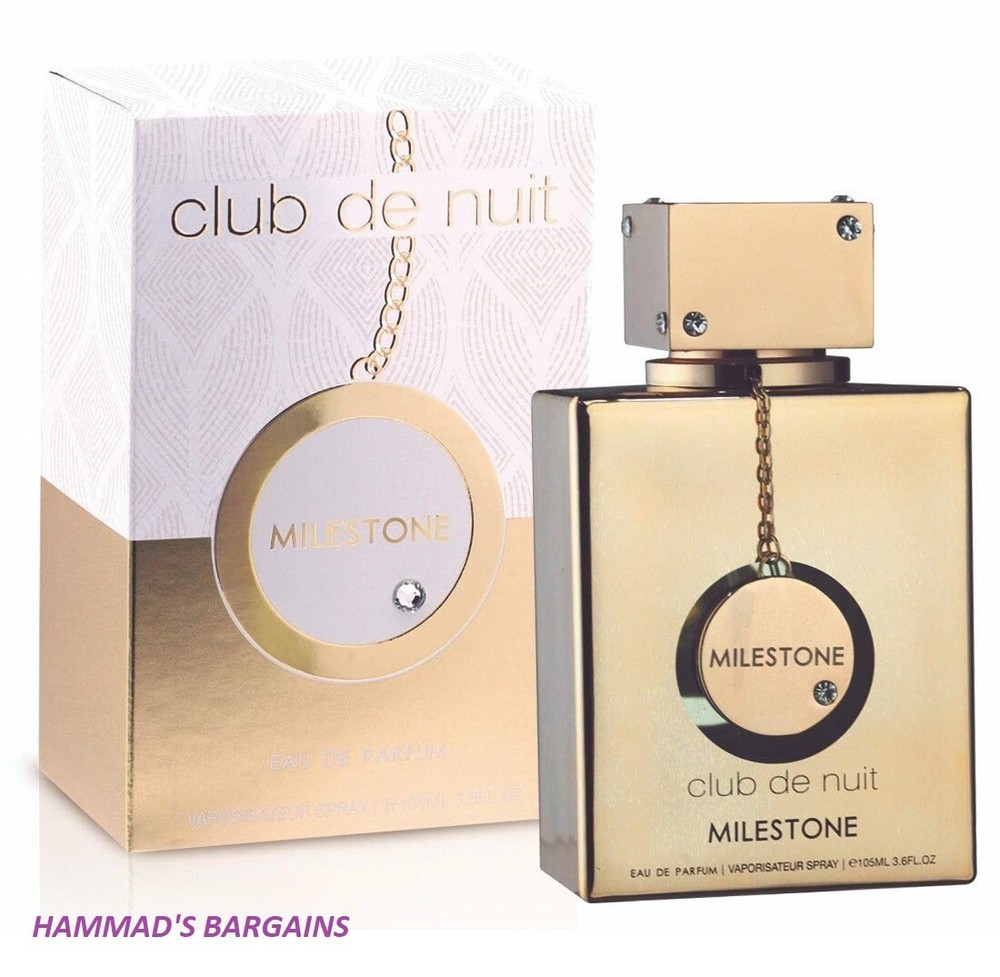 CLUB DE NUIT MILESTONE EDP 3.6 OZ / 105 ML FOR MEN (NIB) SEALED