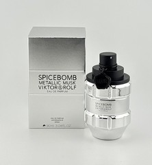 Spicebomb Metallic Musk Eau De Parfum By Viktor & Rolf 90ml / 3.04 fl.oz