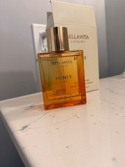 Bellavita Luxury Honey Oud Eau de Parfum 3.4oz Unisex Long Lasting Fragrance