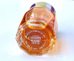 Calvin Klein Escape Perfume (.13oz /4ml) Vintage Travel Splash Mini *NEW w/ BOX*