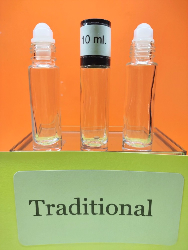 Traditional Body Oils, Musk, & Sandalwood, 10 ml. Roll on Bottles, Muslim Oils