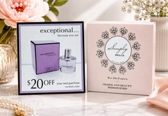 2 Pc Woman’s Parfum Samples~ Exceptional Because You Are & Simply Belle Paris