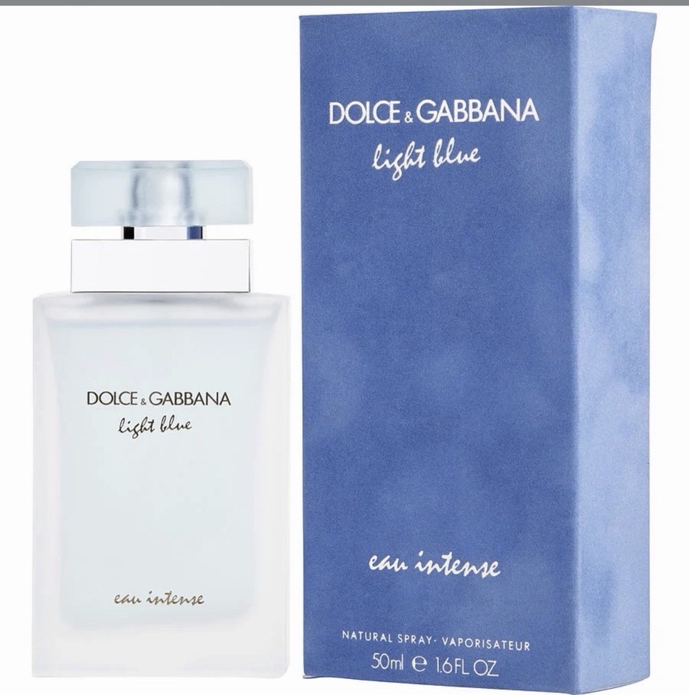 Dolce & Gabbana Light Blue EAU Intense by Perfume for Women 50ml New Sealed