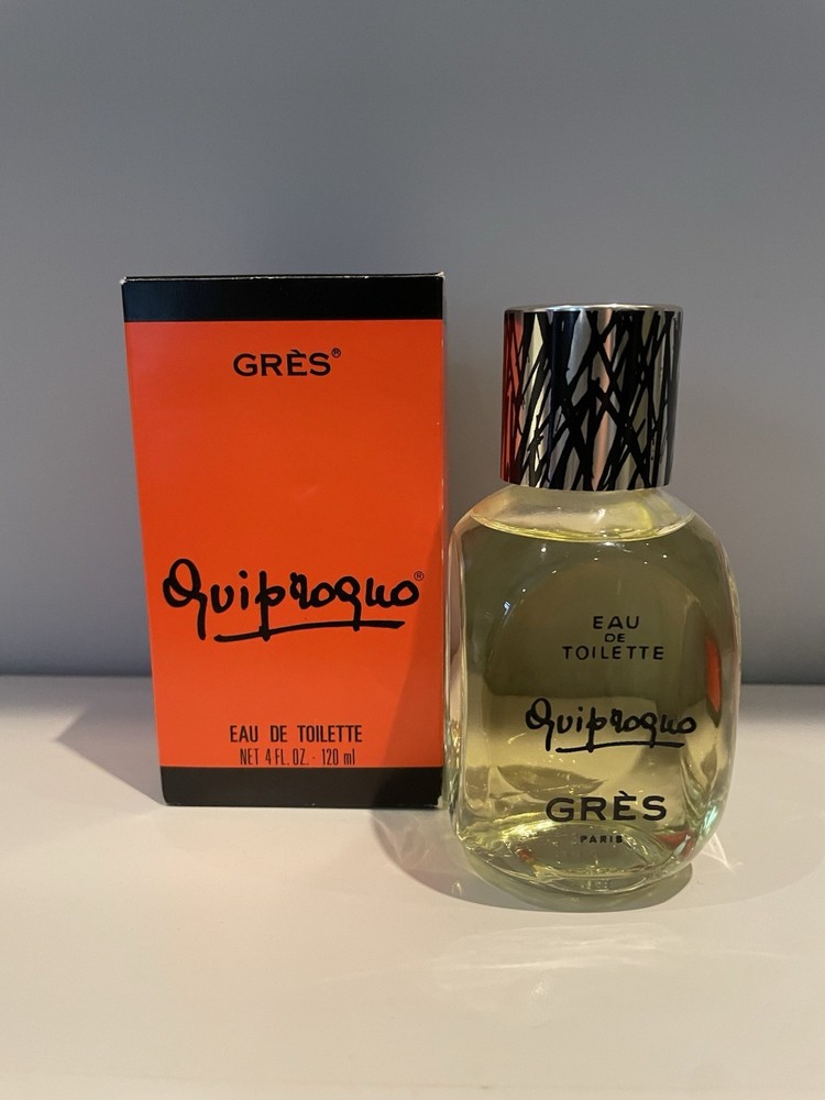 Grès Quiproquo Eau de Toilette 4 Fl. Oz. Rare