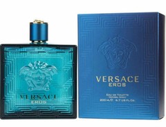 VERSACE EROS EAU DE TOILETTE SPRAY FOR MEN 6.7 Oz / 200 ml BRAND NEW IN BOX!!!
