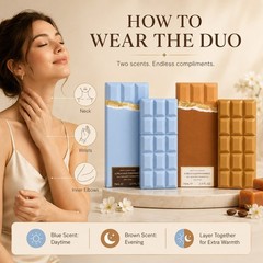 Women’s perfume in chocolate shape, brand new and unopened, with long-lasting