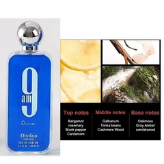 Afnan 9 Pm/Am Eau De Parfum Spray Dive For Unisex Women Men 3.4 Oz / 100 Ml